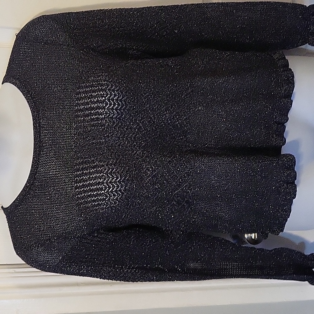 American Eagle Outfitters Lightweight Long Sleeve Sparkle Sweater